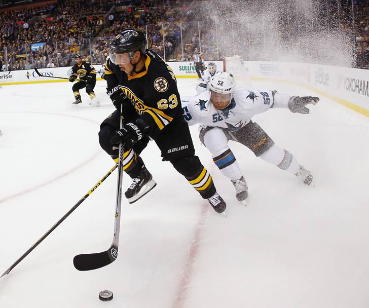 Boston Bruins vs San Jose Sharks (Reuters)